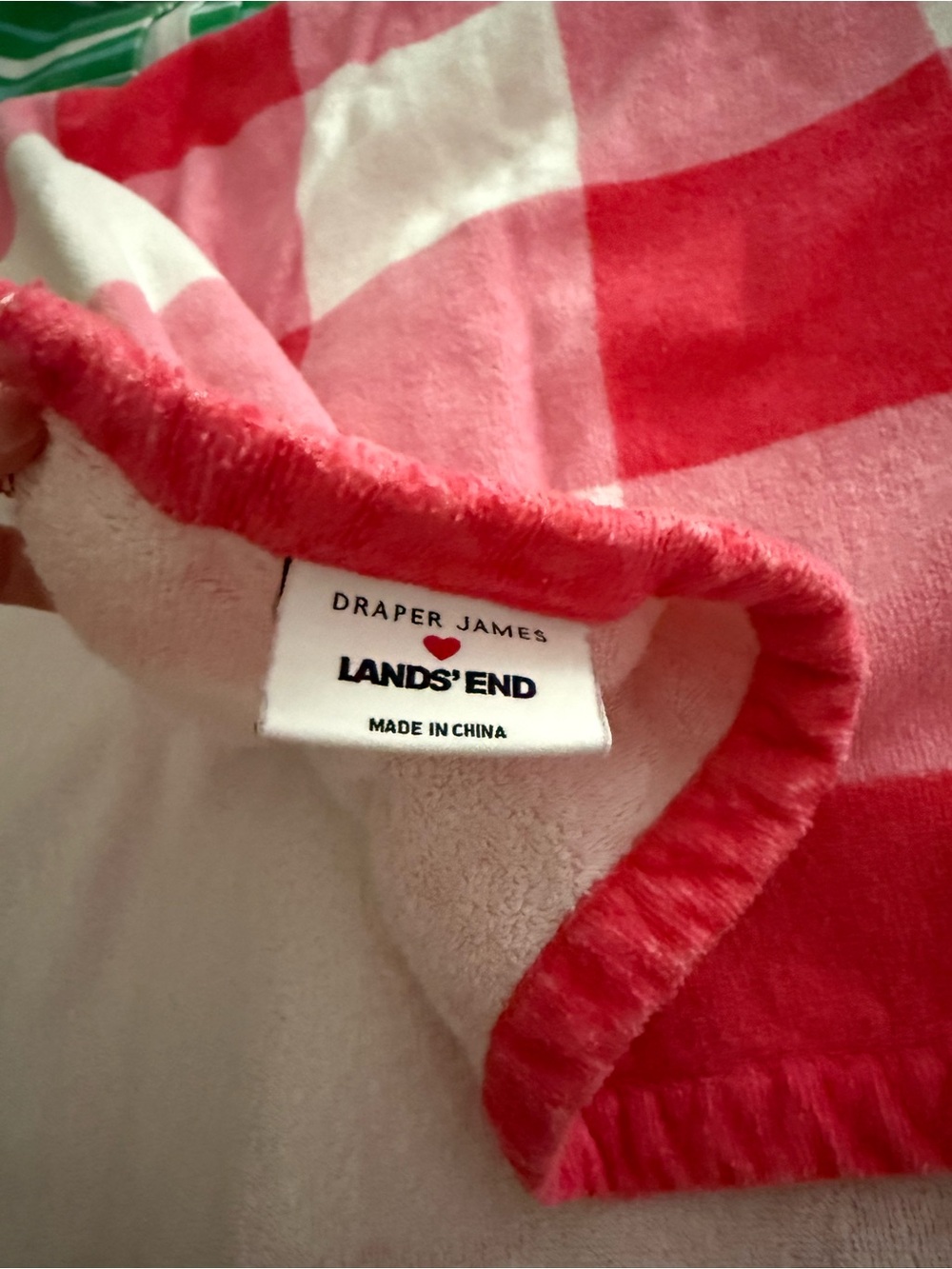Lands End Draper James WHOLE LOOK! Pink Gingham Tote & Matching Swim Set size 8 - Picture 6 of 8
